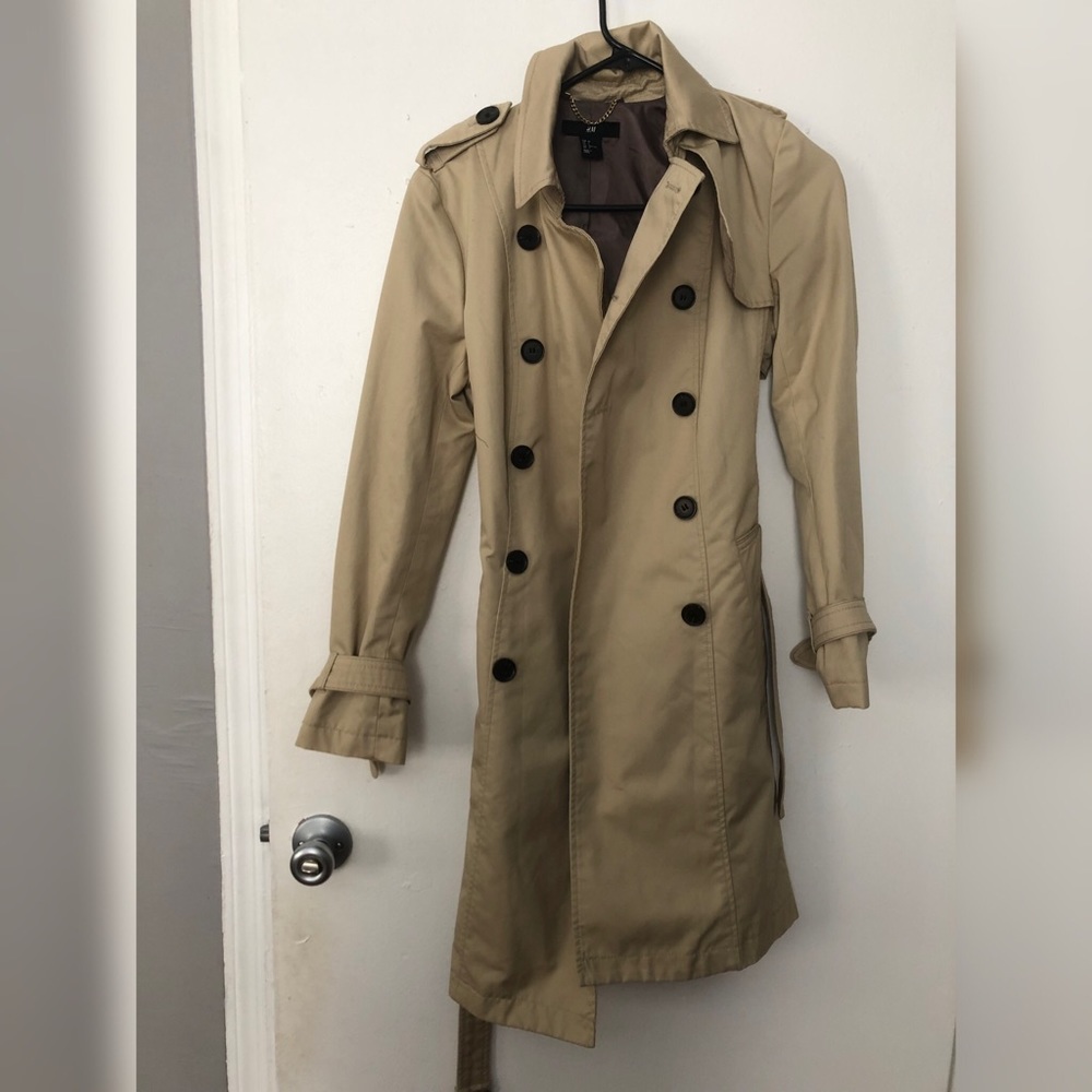 H&M trench coat (beige)
